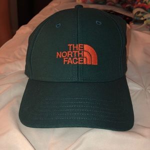 North Face green hat